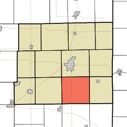 Map highlighting Pike Township, Jay County, Indiana.svg