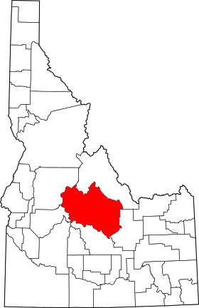 Localisation de Comté de Custer(Custer County)