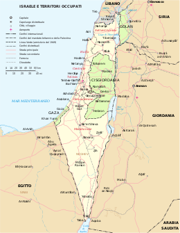Israele - Mappa