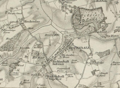 19th Century Map of Rickinghall Inferior Map of Rickinghall Inferior.png