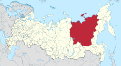 Viljujsk na mapě