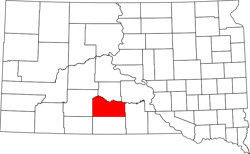 صورة:Map of South Dakota highlighting Mellette County.svg