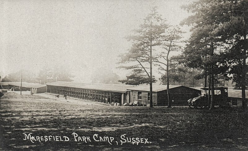 File:Maresfield Park WWI Camp.jpg