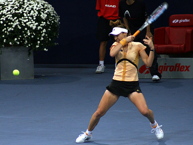 Martina Hingis at the Zurich Open, 2006