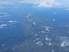 Masbate island from air