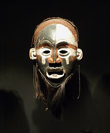 Masque keeko kia bwelo, Musée ethnologique de Berlin.