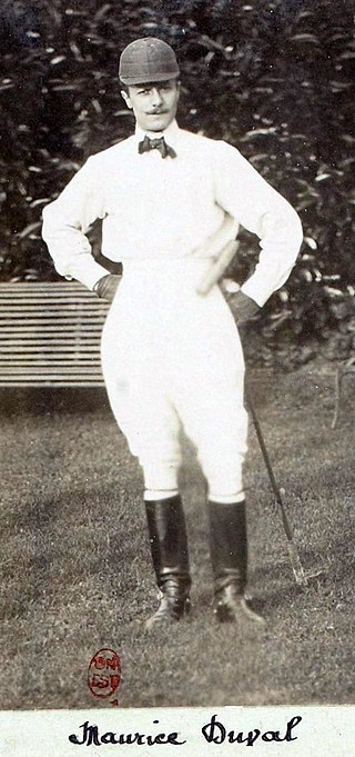 <span class="mw-page-title-main">Maurice Raoul-Duval</span> French polo player