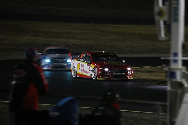 The Sydney Motorsport Park event featured a single race held at night.