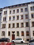 Apartment building in closed development