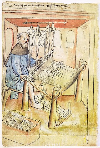 Weaver, Nürnberg, c. 1425