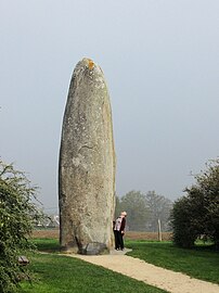 Menhir de Champ-Dolent (9,30 m)