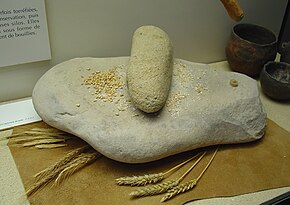 Meule à grains — Wikipédia