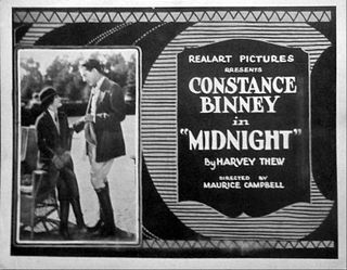 <i>Midnight</i> (1922 film) 1922 film by Maurice Campbell