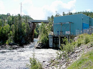 Mouth of the Montreal River into Lake Superior