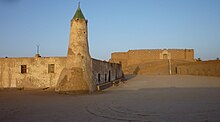 Fort and mosque of Murzuk Murzuq - Festung Qala at Turk, Moschee.jpg