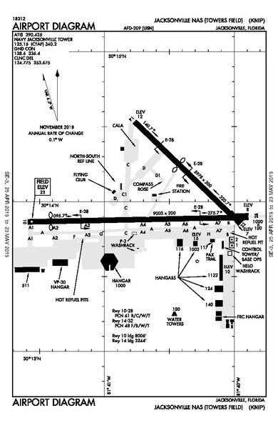 File:NAS Jacksonville (Towers Field) Airport Diagram (00209ad).pdf