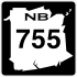 Route 755 shield