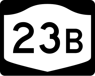 <span class="mw-page-title-main">New York State Route 23B</span> State highway in Columbia County, New York, US