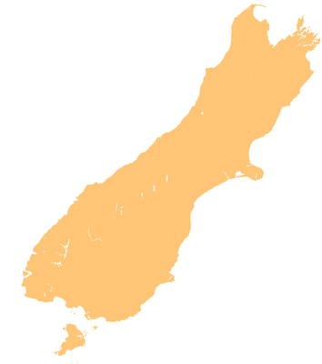 Location map New Zealand South Island