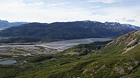 Narsarsuaq valley (Flower valley), seen from Mellemlandet Narsarsuap-kuua.jpg