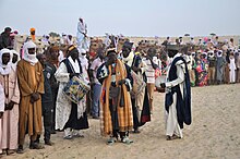 Toubou musicians at a formal ceremony Niger, Toubou people at Koulele (18).jpg