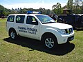 Nissan Pathfinder della Polizia di frontiera