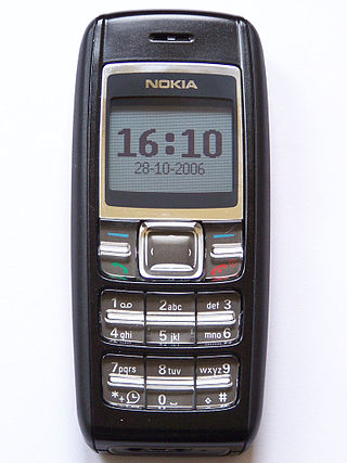 <span class="mw-page-title-main">Nokia 1600</span> Cell phone model