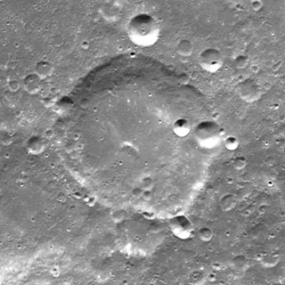 <span class="mw-page-title-main">Prandtl (crater)</span> Lunar surface depression