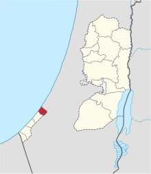 North Gaza in Palestine.svg