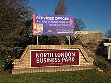 North London Business Park (NLBP) in New Southgate, where LB Barnet has large offices. North London Business Park.jpg