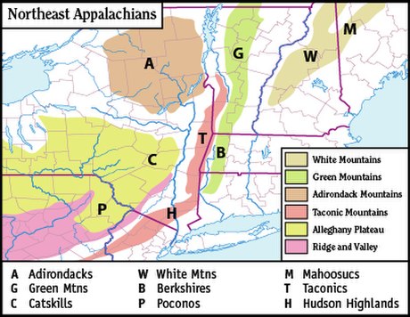 Montagnes Catskill