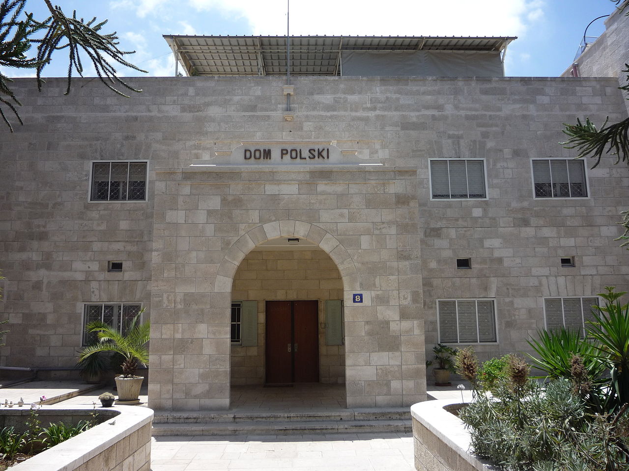Das neue Dom Polski in Jerusalem - vergrößerbar