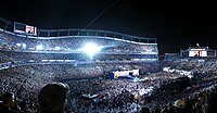 84,000 people filled in Invesco Field for Barack Obama's acceptance speech. ObamaSpeech2008DNC.jpg