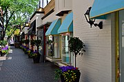 Yorkville is home to a number of upscale boutique stores.