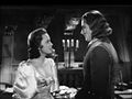Errol Flynn eta Olivia de Havilland.