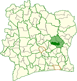 Ouellé Department Department in Iffou, Ivory Coast