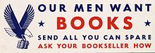 WWII graphic, appearing on each printed catalog. Our men want books.jpg