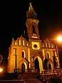 Polski: Kościół Św. Gotarda nocą English: St.Gotard church at night
