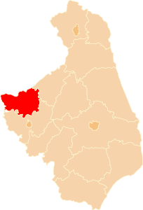Powiat Powiat kolneński v Podleskom vojvodstve (klikacia mapa)