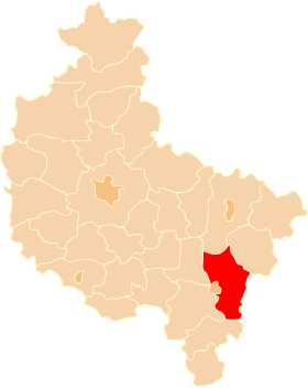 Localisation de Powiat de Kalisz