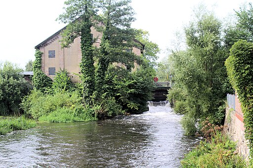 Parchim, die Elde, Blick zum Fischerdamm