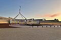 * Nomination Parliament House of Australia in South Canberra at sunset (by Kgbo) --SHB2000 10:21, 4 August 2023 (UTC) * Decline Sharpness/LoD, needs perspective correction. --Аныл Озташ 01:15, 13 August 2023 (UTC)