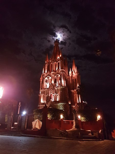 File:Parroquia de San Miguel Arcangel, San Miguel de Allende.jpg