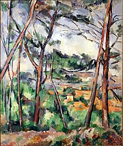 Aix çevresindeki manzara, Paul Cézanne, Carnegie Museum of Art.jpg