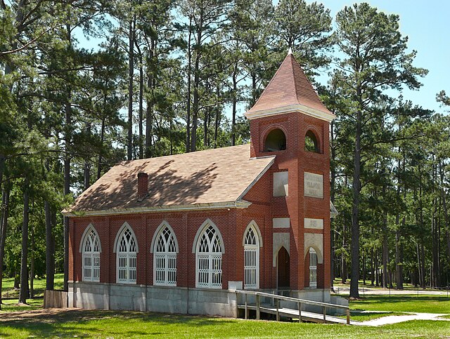 Peach Tree Village -- Tyler County, Texas. Settled in the late 17th century by the Alabama tribe