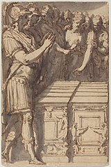 Alexander Consecrating the Altars for the Twelve Olympian Gods