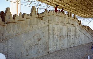 Persépolis: Historia, El arte persepolitano, Complejo principal