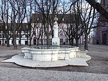 Paolo Antonio Pisoni (1738–1804), Pisoni-Brunnen auf dem Münsterplatz von Basel