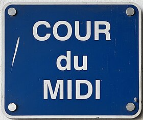 Voir la plaque.