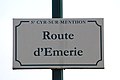 Plaque route Émerie St Cyr Menthon 6.jpg